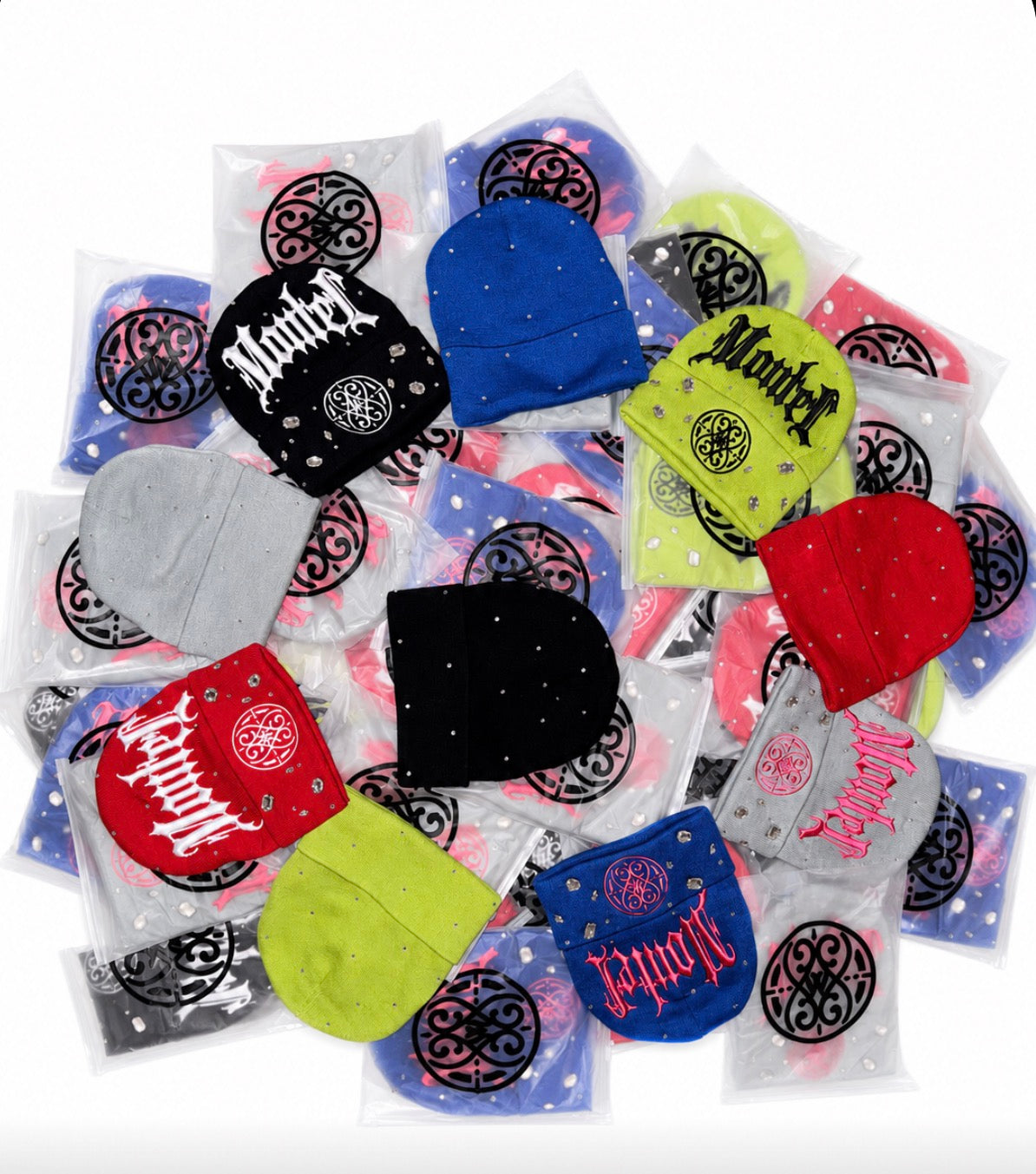 rhinestone beanies